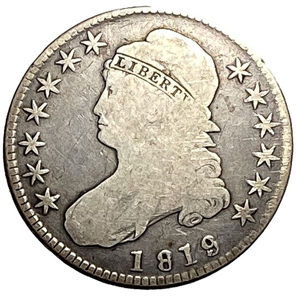 1819/8 Capped Bust Half Dollar Avg Circ