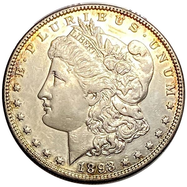 1893 Morgan Silver Dollar AU