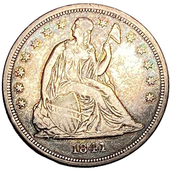 1841 Morgan Silver Dollar VF