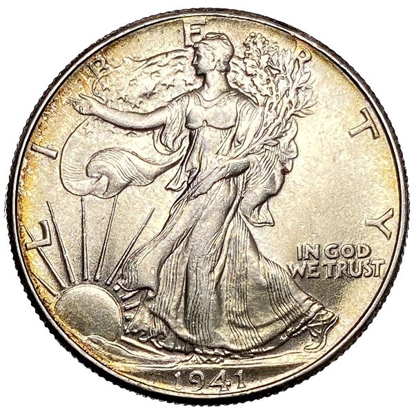 1941 Walking Liberty Half Dollar Ch BU