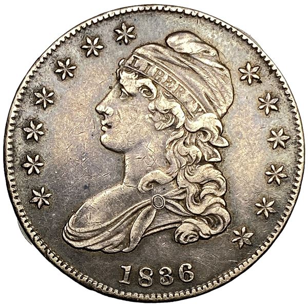 1836 Capped Bust Half Dollar XF