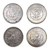 Image 2 : 1889-1921 UNC Morgan Silver Dollar Lot [4 Coins]