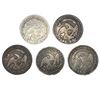 Image 2 : 1826-1837 Capped Bust Half Dollar Lot [5 Coins]