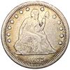 Image 1 : 1877-CC Seated Liberty Quarter Fine