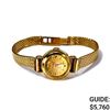 Image 1 : Vntg 18k Gold Omega Ladymatic Watch (30.4g/6.5in)