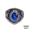 Image 1 : 1980 10k wg Star Spencer HS Class Ring-Size 5 (6.8g)