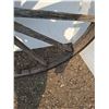 Image 5 : ** Antique Wood & Metal Wagon Wheel - 51" x 12" - CANNOT SHIP
