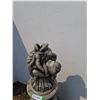 Image 2 : ** Outdoor Fountain - Child & Fish Themed - No Pump - 31" x 12" - CANNOT SHIP
