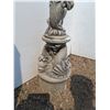 Image 3 : ** Outdoor Fountain - Child & Fish Themed - No Pump - 31" x 12" - CANNOT SHIP