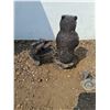 Image 5 : ** Bear Two -Piece Garden Decor - 14" x 16" (Largest Piece) CANNOT SHIP