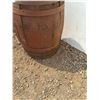 Image 3 : ** Vintage Wooden Whiskey Barrel - Some Wear - 18" x 21" - CANNOT SHIP