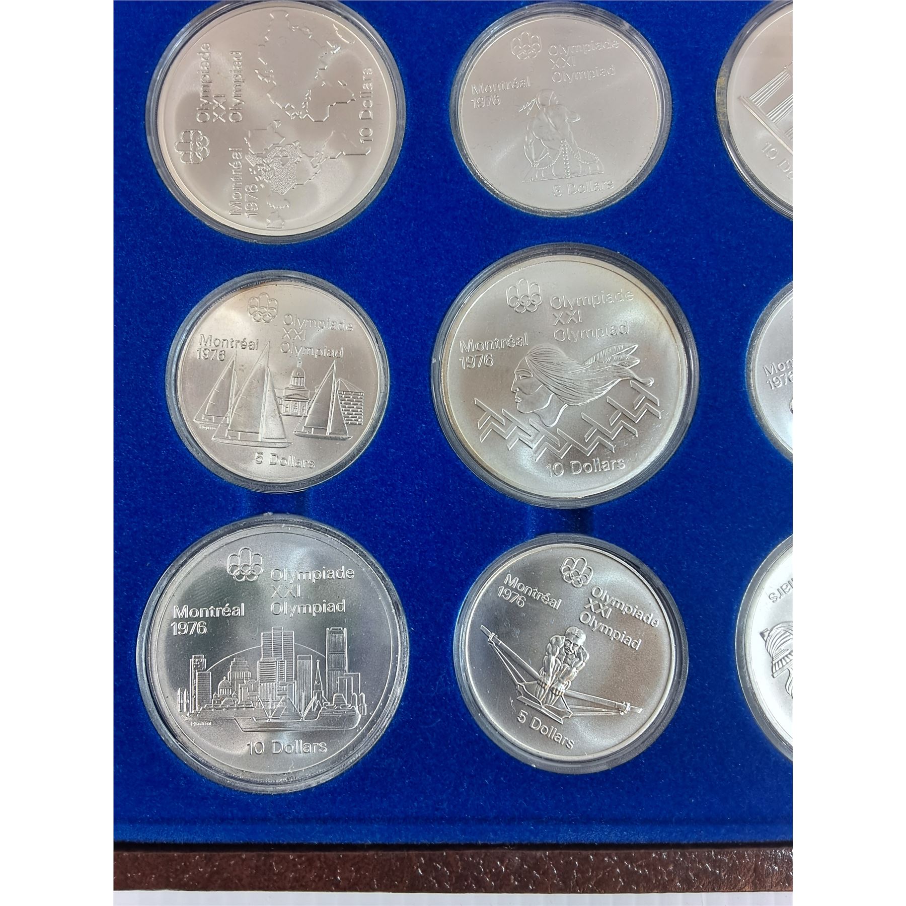 Canadian Olympic Coins 1976 Canadian Olympic Coins 1976