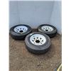 Image 1 : ** (3) Trailer Tires: BF Goodrich (2) 225/75 R16 & (1) Supertrail 225/75 R15 - CANNOT SHIP