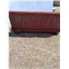 Image 4 : ** Red Truck Seat - 59"Long x 26"Deep x 29"Tall & (4) Seatbelts - CANNOT SHIP