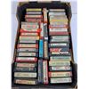 Image 2 : (40+) Vintage 8-Track Tapes (Beatles, Barry Manilow, Beach Boys)
