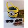 Image 2 : Minion Basket, Miniature Wicker Furniture, Sunglasses and Basket