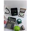 Image 4 : Skip Rope, Calculator, Massager, Stamp, Bracelet, Basket and Misc Office Supplies
