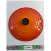 Image 1 : Orange LeCreuset 11 3/4" Cast Iron Lid