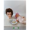 Image 1 : Mannequin Head, Baby Doll, Baby Plate (made in Japan