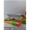 Image 1 : Foam Swords, Umbrella, Lacrosse Stick, Water Gun