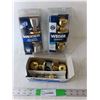 Image 1 : (3) Weiser Doorknob Sets- Sealed & Appear New