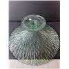 Image 2 : Footed Glass Bowl 18.5" Wide, 7" Tall