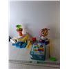 Image 1 : Kids' Lot- Fisher Price Toy-As Is, Vtech Airport, Mega Blocks, Golf Club