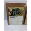 Image 2 : (3) Framed Magazine Cutouts - Hertz Rent A Car 10'' x 13'', Shelby Cobra 10'' x 13, Gulf 10'' x 12''