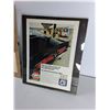Image 4 : (3) Framed Magazine Cutouts - Hertz Rent A Car 10'' x 13'', Shelby Cobra 10'' x 13, Gulf 10'' x 12''