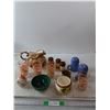 Image 1 : Salt & Pepper Shakers, Glass Tumblers, Bowls