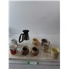 Image 1 : Coffee Pot, Coffee Mugs, Misc Glass