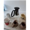 Image 3 : Coffee Pot, Coffee Mugs, Misc Glass