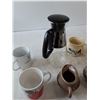 Image 4 : Coffee Pot, Coffee Mugs, Misc Glass