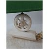 Image 2 : Wooden Wagon Wheel Lamp ( Working Turns On)