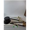 Image 1 : Plastic Toy Swords, Axe, Black Hat