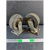 Image 1 : (2) 6" Heavy Duty Casters