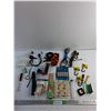 Image 1 : Heavy Duty Felt Pads, Hardwood Dowel Pins, Small Clamps, Measuring Tape, Hooks, Ropes and Misc