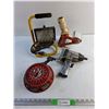 Image 1 : Utility Light, Husky Air Impact Wrench, Tape Gun and Honda GX240 Pull Cord Part