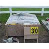 Image 1 : PALLET W/HARDWARE/SAWBLADES/TAR REMOVER