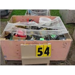 WORK LIGHTS/ROPE/CAULKING GUNS/SAFETY HARNESS/MISC