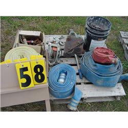 WATER HOSES/CHAIN HOIST/COME-ALONGS