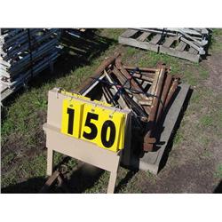 PALLET OF SCAFFOLD PARTS