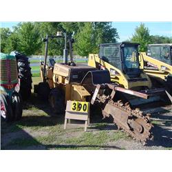 CASE 360 TRENCHER W/BACKHOE & BLADE
