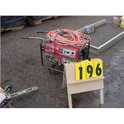 HONDA 5000 GENERATOR ON CART