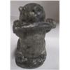 Image 1 : COLLECTABLE:  STANDING BEAVER SOAP STONE ORNAMENT (WOLF ORIGINAL)