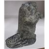 Image 3 : COLLECTABLE:  STANDING BEAVER SOAP STONE ORNAMENT (WOLF ORIGINAL)