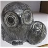 Image 1 : COLLECTABLE:  OWL SOAP STONE ORNAMENT (WOLF ORIGINAL)