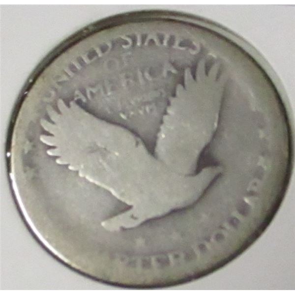 19?? USA .900 SILVER 25 CENT