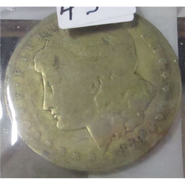 1879 USA SILVER DOLLAR