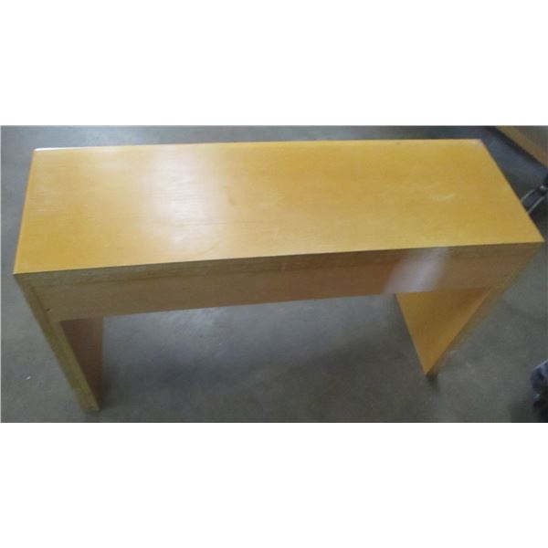NEW:  BENCH (APPROX. 36"L X 27" H X 12" W)